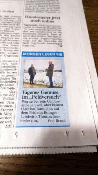 01 12 2022 Donaukurier Vorankuendigung